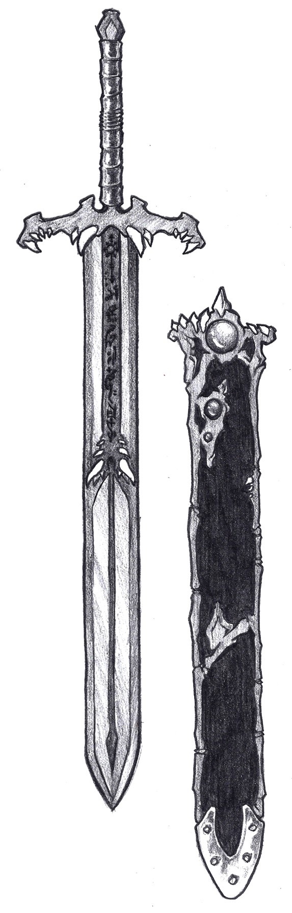 Stormbringer and scabbard