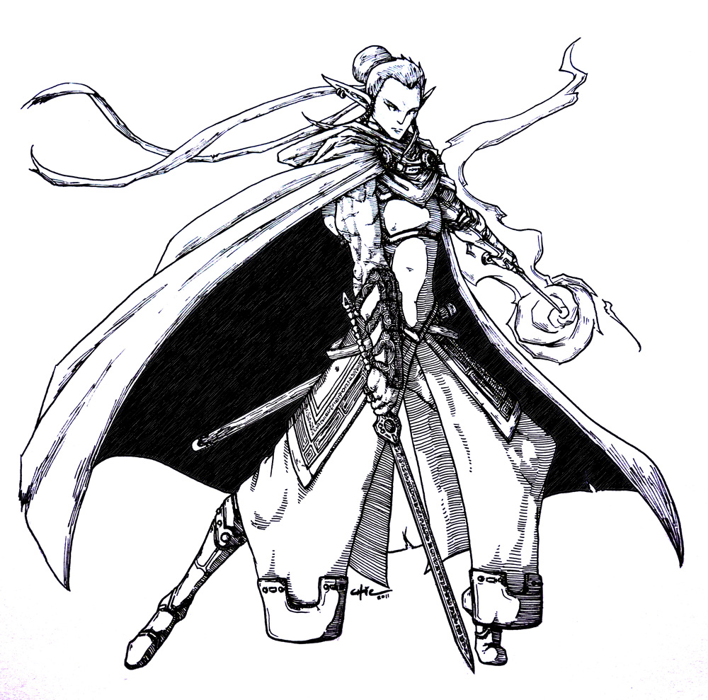 eladrin bladesinger by peachyco-d4ch31h