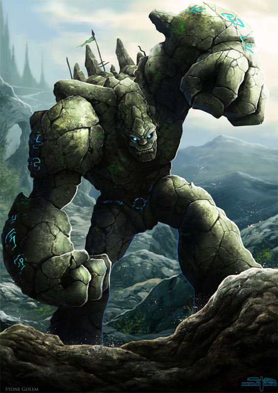 stone golem by serathus-d6wh6ak